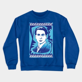 Giorgos Seferis 3 Blue Crewneck Sweatshirt